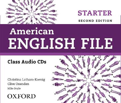 American English File Starter: Class Audio CDs 2nd Revised edition