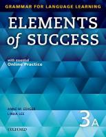 Elements of Success: 3: Split Edition Student Book A with essential Online  Practice
