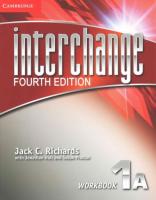 Interchange Level 1 Workbook Combo A (Split Edition)