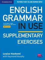 English Grammar in Use Supplementary Exercises with Answers