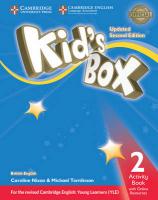 Kid's Box Level 2 Activity Book with Online Resources